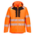 PARKA HAUTE VISIBILITÉ DX4 ORANGE / NOIR