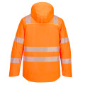 PARKA HAUTE VISIBILITÉ DX4 ORANGE / NOIR