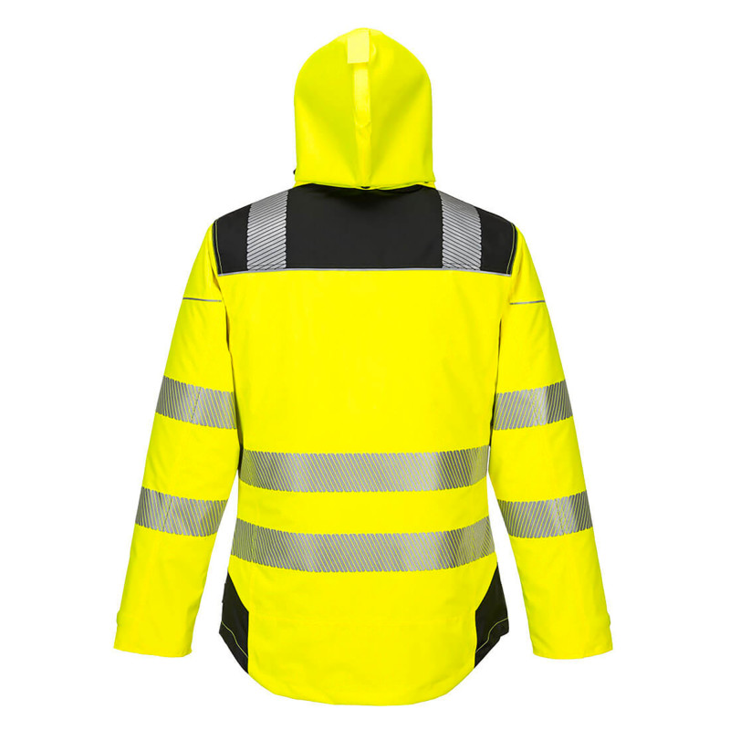 PARKA HIVER HAUTE VISIBILITÉ PW3 JAUNE / NOIR