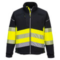 SOFTSHELL HAUTE VISIBILITE PW3 CLASSE 1 NOIR/JAUNE