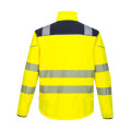 SOFTSHELL HAUTE-VISIBILITÉ PW3 JAUNE/MARINE