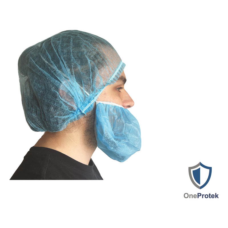 PROTEGE BARBE JETABLE TU BLEU SACHET DE 100