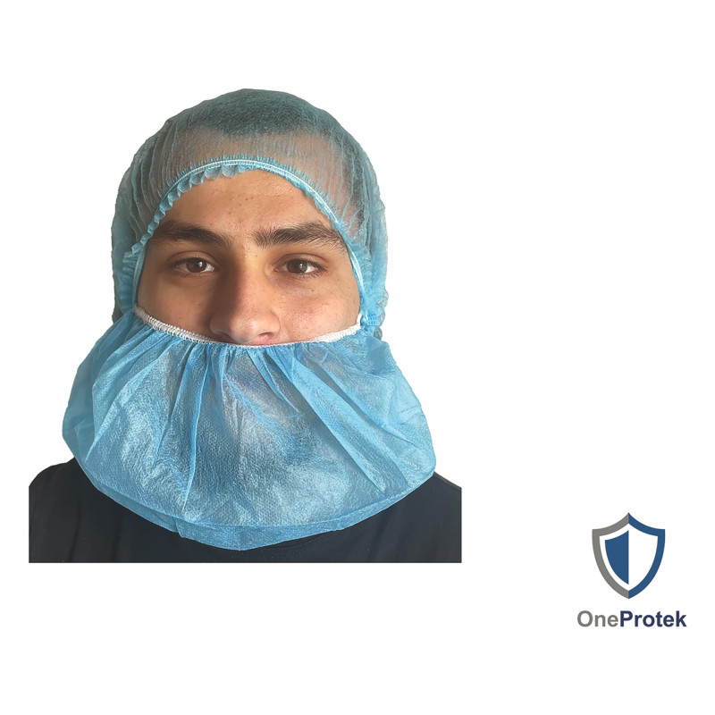 PROTEGE BARBE JETABLE TU BLEU SACHET DE 100