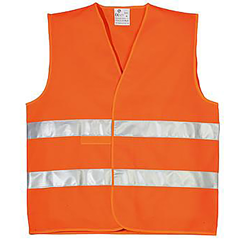 GILET HV DOUBLE CEINTURE RÉTRO YARD ORANGE