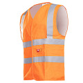 GILET HV IGNIFUGÉ ANTISTATIQUE HELLISAN - ORANGE