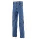 PANTALON COTON JEAN WESTERN À BOUTONS