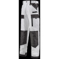 PANTALON RENFORCE CRAFT PAINT - BLANC / GRIS