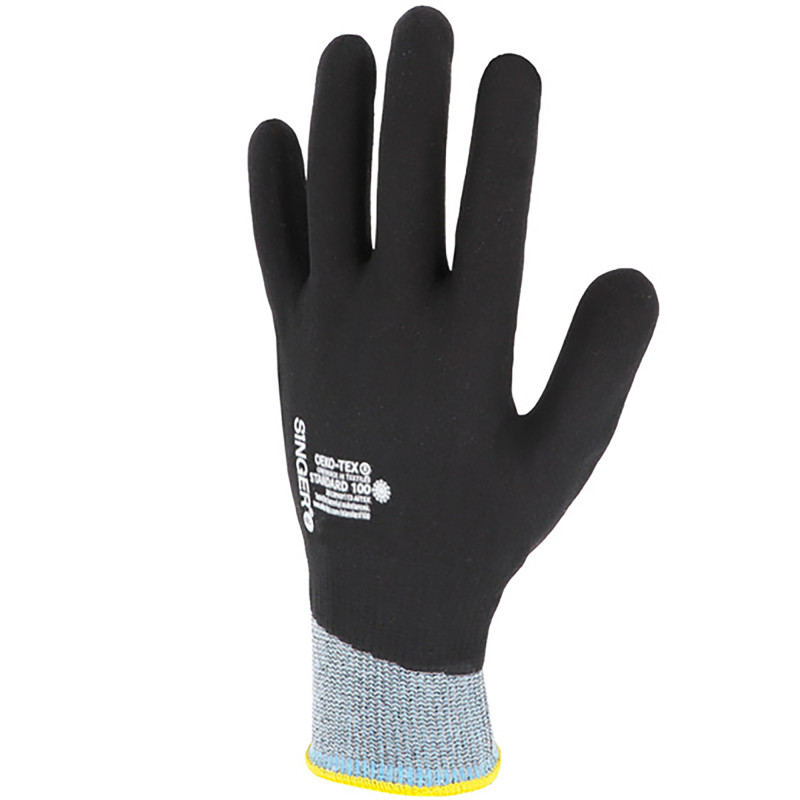 GANTS NITRILE MOUSSE ENDUIT. PICOTS. JAUGE 15