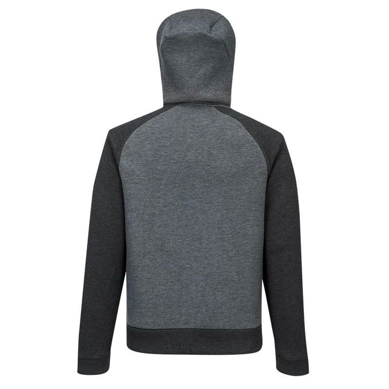 VESTE À CAPUCHE STRETCH DX4 GRIS METAL