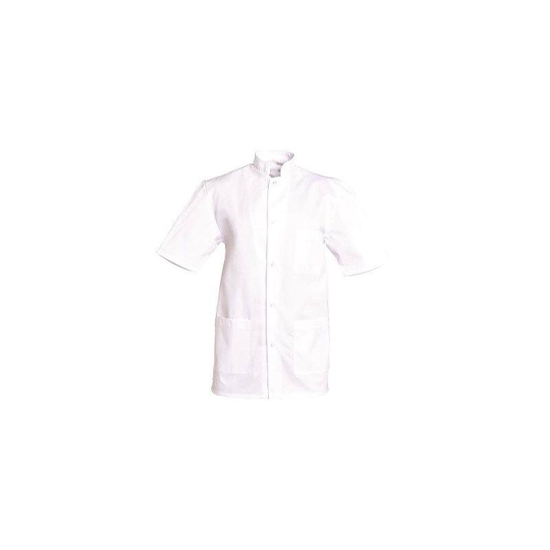 TUNIQUE HOMME DENIS MANCHES COURTES BLANCHE