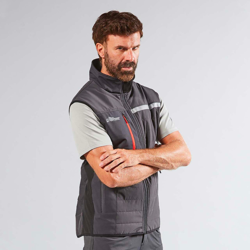 VESTE DE TRAVAIL SANS MANCHE MATELASSE WALL