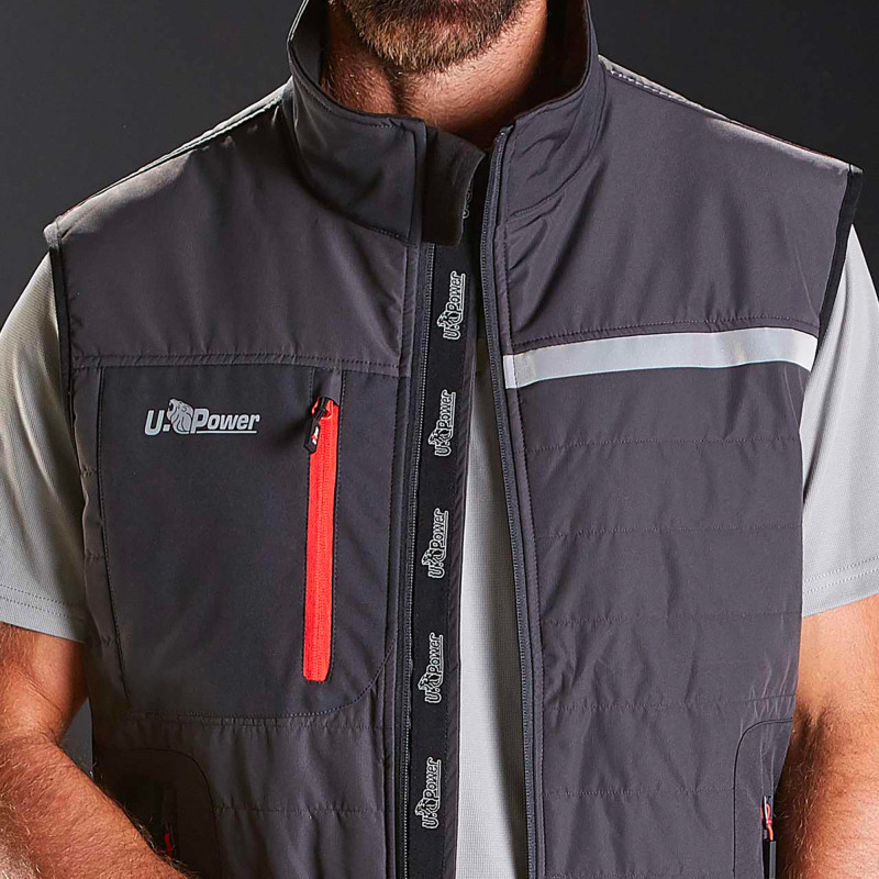 VESTE DE TRAVAIL SANS MANCHE MATELASSE WALL