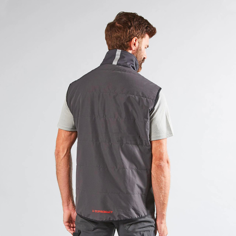 VESTE DE TRAVAIL SANS MANCHE MATELASSE WALL