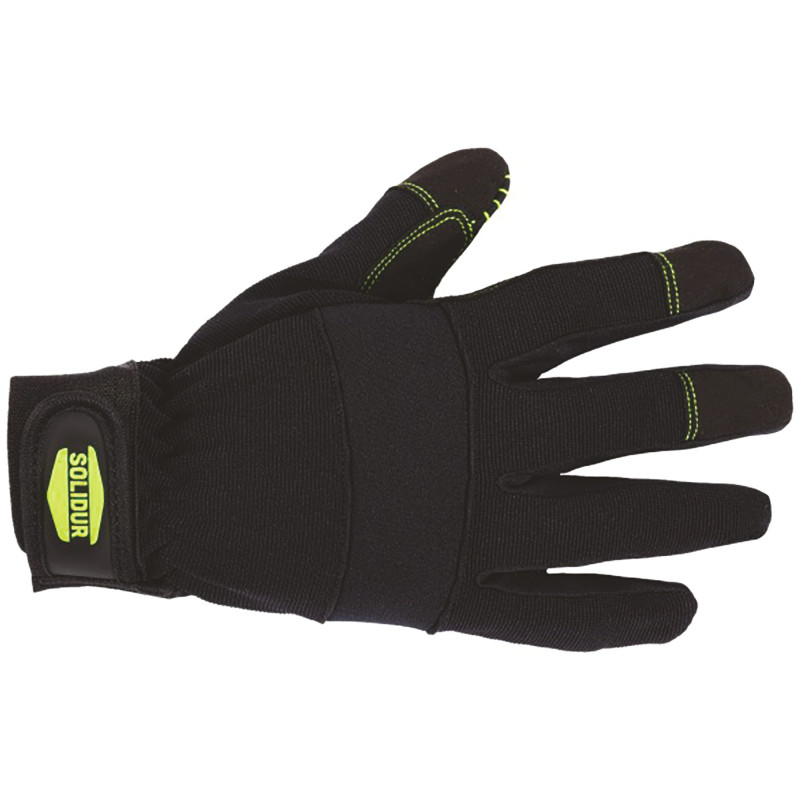 GANTS DE MANUTENTION SOUPLE ACTIVWORK PAUME CUIR SYNTHETIQUE