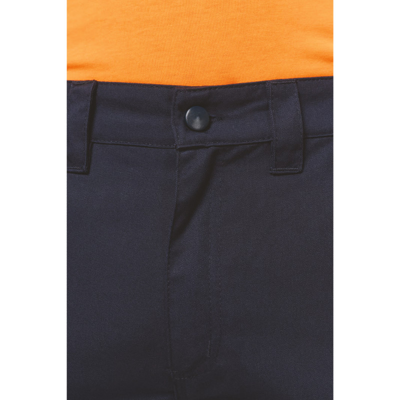PANTALON CARGO UNISEXE  BAS ELASTIQUE / BANDE REFLECHISSANTE 
