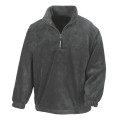 PULL POLAIRE COL ZIPPÉ RS033 GRIS