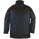 PARKA RIPSTOP DOUBLEE POLAIRE MARINE/NOIR