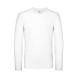 T-SHIRT HOMME ML COL ROND BLANC BC05T