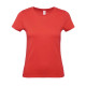 T-SHIRT FEMME COL ROND ROUGE BC02T