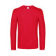 TEE-SHIRT BC07T ML COTON 185 G - ROUGE
