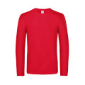 TEE-SHIRT BC07T ML COTON 185 G - ROUGE