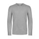 TEE-SHIRT BC07T ML COTON 185 G - SPORT GREY