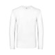 TEE-SHIRT BC07T ML COTON 185 G - BLANC