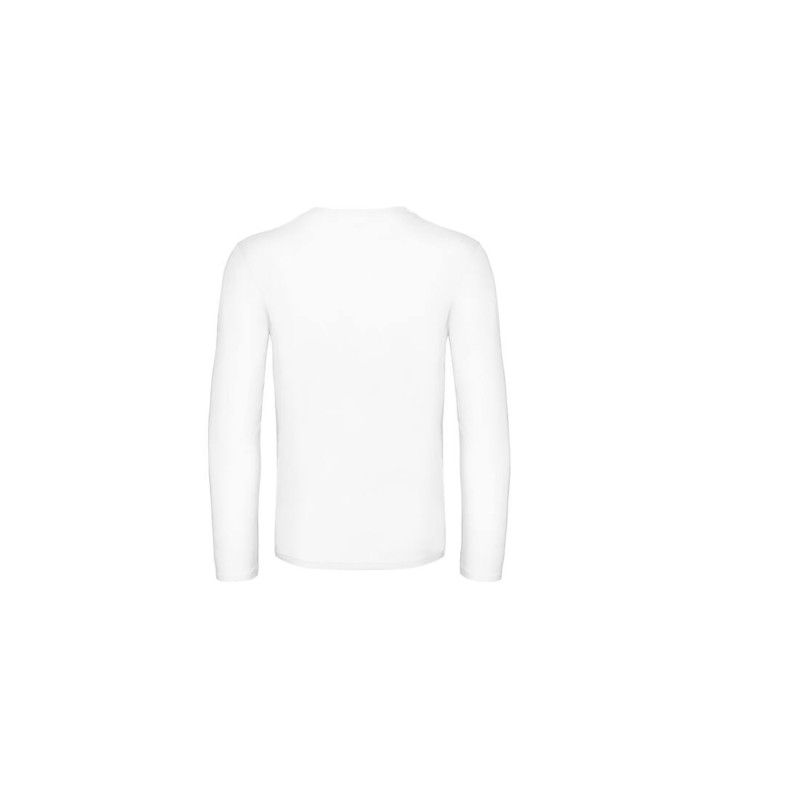 TEE-SHIRT BC07T ML COTON 185 G - BLANC