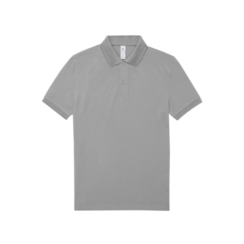 POLO HOMME BCU424 MC 180G SPORT GREY