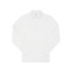 POLO HOMME ML BCU425 180G BLANC