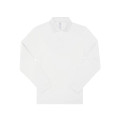POLO HOMME ML BCU425 180G BLANC