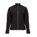 VESTE POLAIRE FEMME 300G BM701 NOIR/VERT KELLY