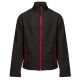 SOFTSHELL 2 COUCHES 300G PK776 NOIR/ROUGE