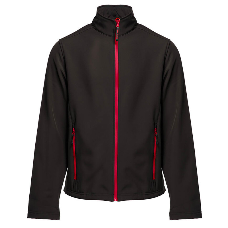 SOFTSHELL 2 COUCHES 300G PK776 NOIR/ROUGE