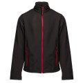 SOFTSHELL 2 COUCHES 300G PK776 NOIR/ROUGE