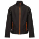 SOFTSHELL 2 COUCHES 300G PK776 NOIR/ORANGE