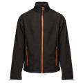 SOFTSHELL 2 COUCHES 300G PK776 NOIR/ORANGE