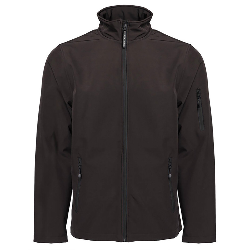 SOFTSHELL 3 COUCHES 340G PK768 NOIR/NOIR