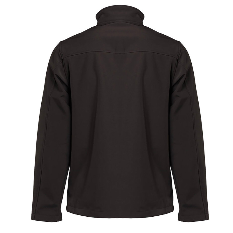 SOFTSHELL 3 COUCHES 340G PK768 NOIR/ORANGE