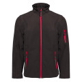 SOFTSHELL 3 COUCHES 340G PK768 NOIR/ROUGE
