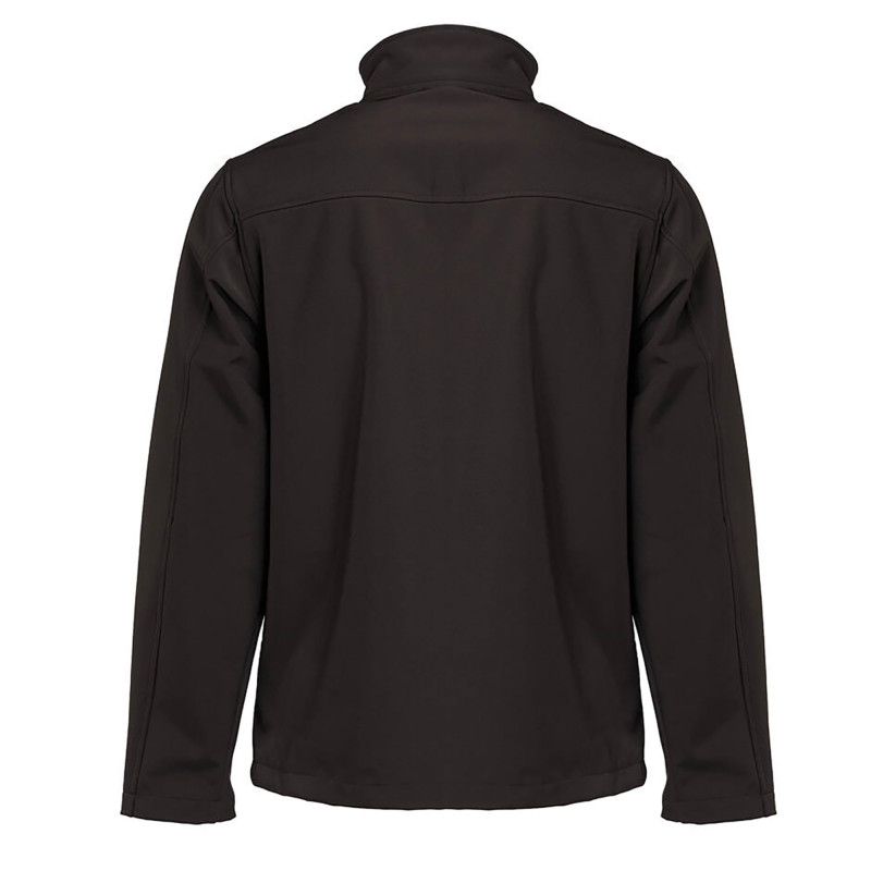 SOFTSHELL 3 COUCHES 340G PK768 NOIR/ROUGE