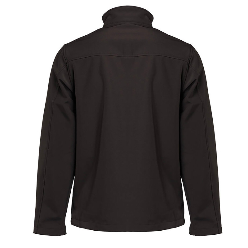 SOFTSHELL 3 COUCHES 340G PK768 NOIR/VERT KELLY