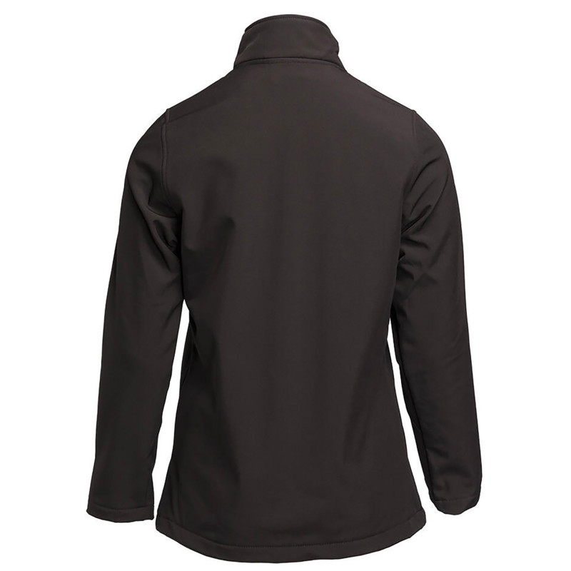 SOFTSHELL FEMME 3 COUCHES 340G PK769 NOIR/NOIR