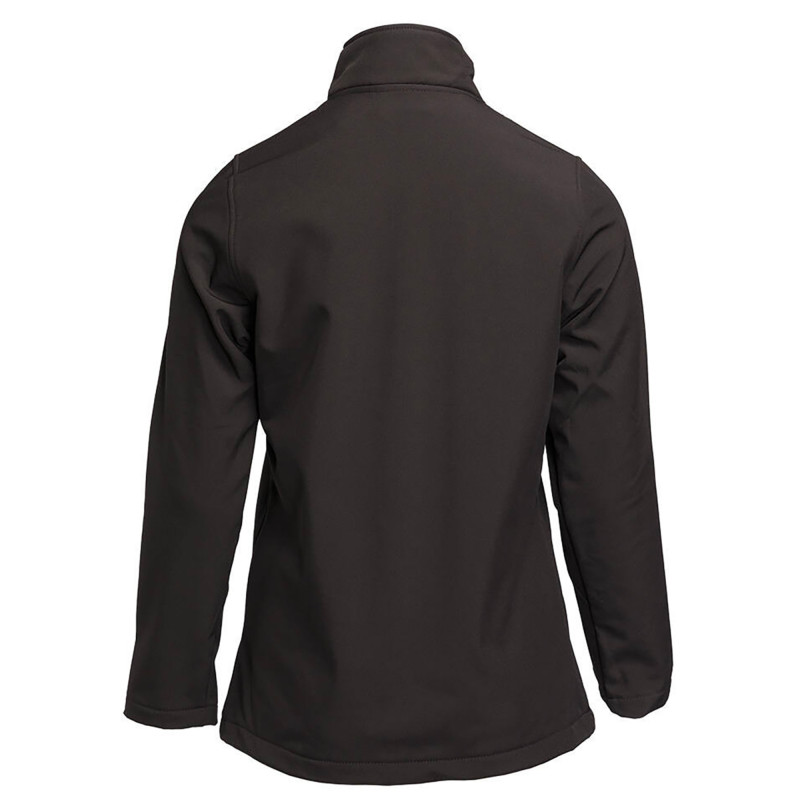SOFTSHELL FEMME 3 COUCHES PK769 NOIR/VERT KELLY