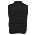 BODYWARMER BI-MATIERE HOMME PK316 NR/NR/SILVER