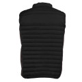 BODYWARMER BI-MATIERE HOMME PK316 NR/NR/ROUGE