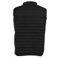 BODYWARMER BI-MATIERE HOMME PK316 NR/NR/VERT KELLY