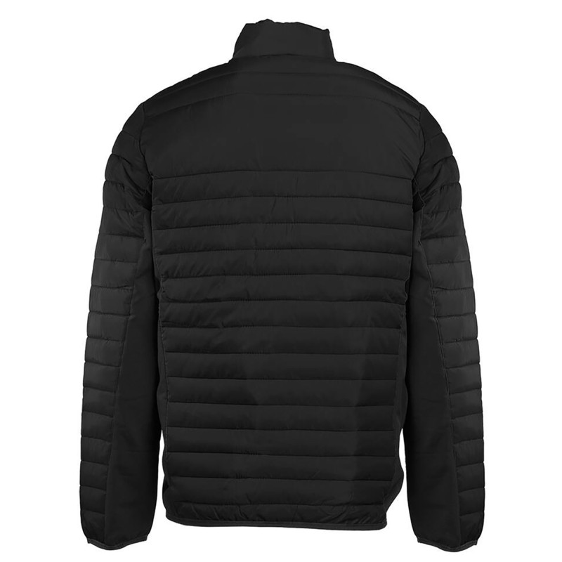 DOUDOUNE HOMME PK517 180G NOIR/NOIR/VERT KELLY