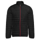DOUDOUNE HOMME PK517 180G NOIR/NOIR/ROUGE