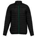 DOUDOUNE FEMME PK518 180G NOIR/NOIR/VERT KELLY